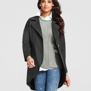 CAbi | #994 Lisbon Topper Coat Cardigan Charcoal